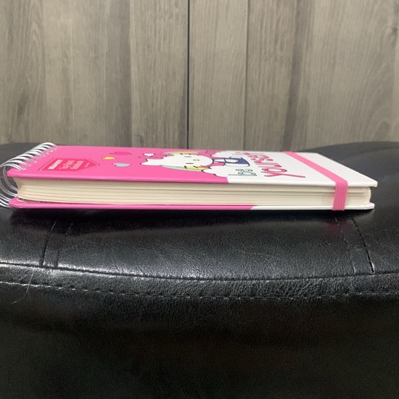 Hello Kitty Pink Be Yourself Top Spiral 192 Lined Pages Notebook Note Pad - Picture 6 of 12